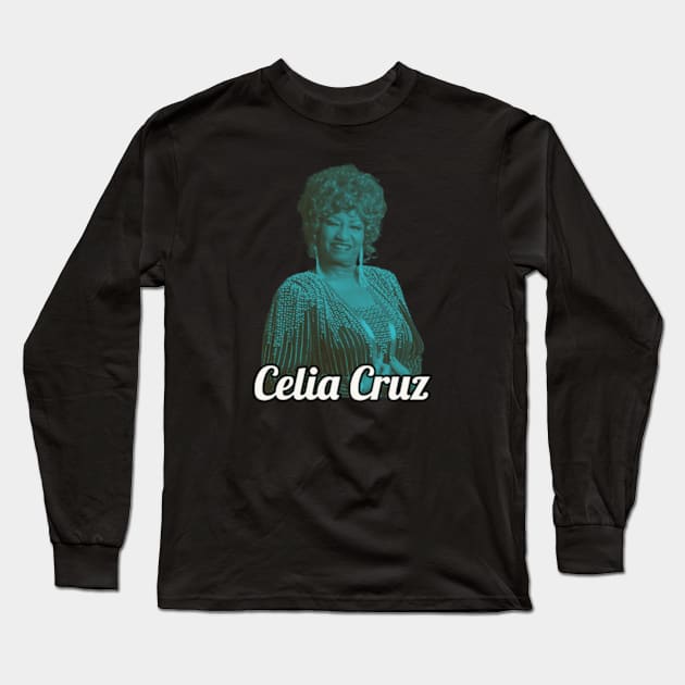 Retro Celia Long Sleeve T-Shirt by Defective Cable 